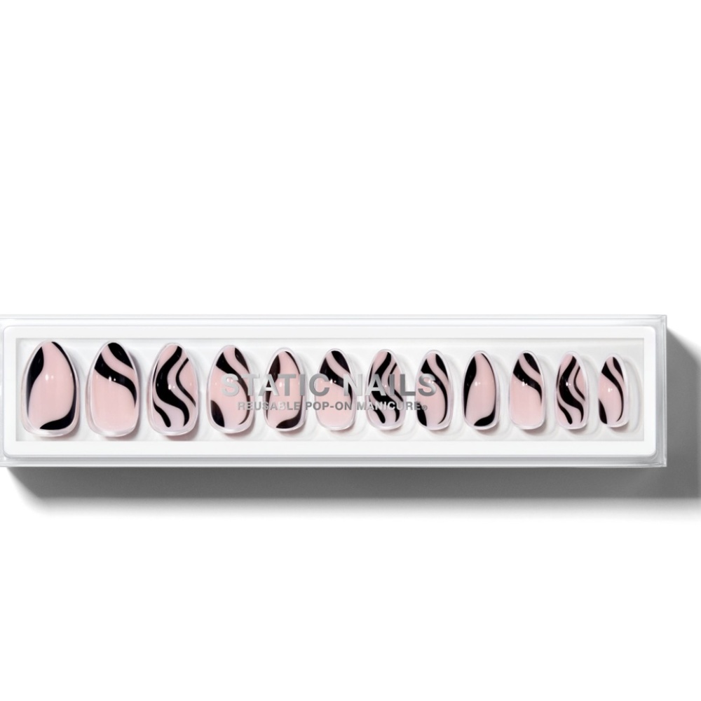 Static Nails Press Ons - Sway Black